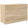 Mueble de pared baño madera ingeniería roble Sonoma 60x25x40 cm von , Badezimmerwaschtische - Ref: Foro24-860069, Preis: 57,7...