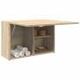Mueble de pared baño madera ingeniería roble Sonoma 60x25x40 cm von , Badezimmerwaschtische - Ref: Foro24-860069, Preis: 57,7...
