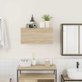 Mueble de pared baño madera ingeniería roble Sonoma 60x25x30 cm by , bathroom vanities - Ref: Foro24-860060, Price: 55,82 €, ...