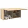 Mueble de pared baño madera ingeniería roble Sonoma 60x25x30 cm by , bathroom vanities - Ref: Foro24-860060, Price: 55,82 €, ...