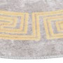 Alfombra lavable antideslizante gris φ120 cm von , Teppiche - Ref: Foro24-337939, Preis: 33,75 €, Rabatt: %