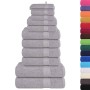 Juego de toallas 12 piezas 100% algodón gris 360 gsm von , Toallas de baño y manoplas - Ref: Foro24-137102, Preis: 48,13 €, R...
