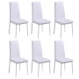 Juego de mesa de comedor de 7 piezas en blanco y negro von , Möbelsets für Küchen und Esszimmer - Ref: Foro24-281913, Preis: ...