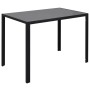 Juego de mesa de comedor de 7 piezas en blanco y negro von , Möbelsets für Küchen und Esszimmer - Ref: Foro24-281913, Preis: ...