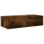 Estante de pared con cajones de madera contrachapada blanco by , Shelves and shelves - Ref: Foro24-859972, Price: 44,09 €, Di...
