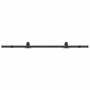 Kit de herrajes para puertas correderas acero negro 183 cm von , Türartikel - Ref: Foro24-4009716, Preis: 61,95 €, Rabatt: %
