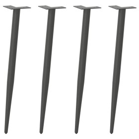 Patas para mesa de centro cónicas 4 uds acero antracita 72-73cm von , Tischbeine - Ref: Foro24-4012518, Preis: 56,86 €, Rabat...