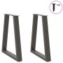 Patas para mesa de centro en forma de V 2 uds antracita acero von , Tischbeine - Ref: Foro24-4012566, Preis: 90,16 €, Rabatt: %