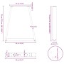 Patas para mesa de centro en forma de V 2 uds antracita acero von , Tischbeine - Ref: Foro24-4012566, Preis: 90,16 €, Rabatt: %