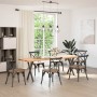 Patas para mesa comedor forma X 2uds acero natural 50x(72-73)cm de , Patas para mesas - Ref: Foro24-4012911, Precio: 63,27 €,...