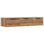 Armario de pared madera ingeniería roble artesano 102x30x20cm by , Closets and storage - Ref: Foro24-856986, Price: 69,80 €, ...