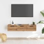 Armario de pared madera ingeniería roble artesano 102x30x20cm by , Closets and storage - Ref: Foro24-856986, Price: 69,80 €, ...