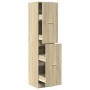 Armario botiquín madera ingeniería roble Sonoma 40x41x174,5 cm von , Schließfächer und Lagerschränke - Ref: Foro24-3309647, P...