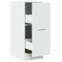 Armario botiquín madera de ingeniería blanco 30x41x77,5 cm by , Lockers and storage cabinets - Ref: Foro24-855151, Price: 68,...