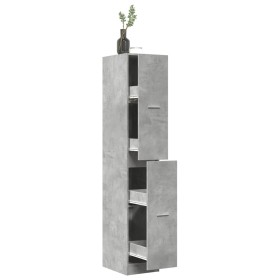Armario botiquín madera ingeniería gris hormigón 30x41x174,5 cm von , Schließfächer und Lagerschränke - Ref: Foro24-3309630, ...