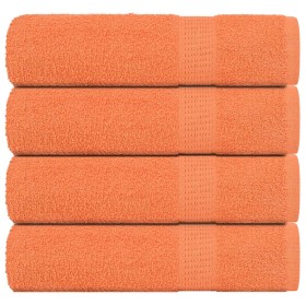 Toallas de ducha 4 uds 100% algodón naranja 70x140 cm 360 gsm von , Handtücher - Ref: Foro24-136906, Preis: 37,68 €, Rabatt: %