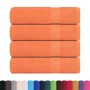 Toallas de ducha 4 uds 100% algodón naranja 70x140 cm 360 gsm de , Toallas - Ref: Foro24-136906, Precio: 37,68 €, Descuento: %