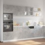 Set muebles de baño 7 piezas “Lyon” gris hormigón von , Badezimmermöbel - Ref: Foro24-3324856, Preis: 647,29 €, Rabatt: %