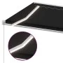 Manuell einziehbare Markise mit anthrazitgrauer LED 600x350 cm von vidaXL, Markisen - Ref: Foro24-3069684, Preis: 848,10 €, R...