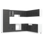 Mueble de cocina Kalmar negra 14 piezas madera contrachapada von , Küchenschränke - Ref: Foro24-3314972, Preis: 1,00 €, Rabat...