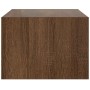 Mueble de TV con luces LED roble marrón 75x35,5x25 cm von , TV-Möbel - Ref: Foro24-860235, Preis: 72,35 €, Rabatt: %