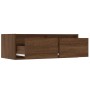 Mueble de TV con luces LED roble marrón 75x35,5x25 cm von , TV-Möbel - Ref: Foro24-860235, Preis: 72,35 €, Rabatt: %