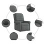 Sillón eléctrico reclinable elevable de tela gris oscuro von , Sessel - Ref: Foro24-3303335, Preis: 355,50 €, Rabatt: %
