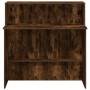 Mostrador de recepción roble ahumado 100x50x103,5 cm von , Schreibtische - Ref: Foro24-859028, Preis: 116,28 €, Rabatt: %
