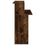 Mostrador de recepción roble ahumado 100x50x103,5 cm von , Schreibtische - Ref: Foro24-859028, Preis: 116,28 €, Rabatt: %