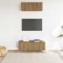 Mueble para TV de pared madera contrachapada artesanal 2 piezas von , TV-Möbel - Ref: Foro24-3329006, Preis: 116,55 €, Rabatt: %