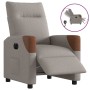 Sillón reclinable eléctrico tela gris taupé de , Sillones - Ref: Foro24-3323995, Precio: 243,60 €, Descuento: %