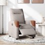 Sillón reclinable eléctrico tela gris taupé de , Sillones - Ref: Foro24-3323995, Precio: 243,60 €, Descuento: %