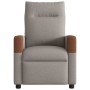 Sillón reclinable eléctrico tela gris taupé de , Sillones - Ref: Foro24-3323995, Precio: 243,60 €, Descuento: %