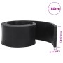 Borde de goma para quitanieves negro 180x15x2 cm von , Schneepflug - Ref: Foro24-4103553, Preis: 47,98 €, Rabatt: %