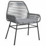 Juego comedor jardín 5 pzas cojines ratán sintético vidrio gris von , Gartensets - Ref: Foro24-3334480, Preis: 355,73 €, Raba...