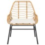 Juego de comedor de jardín 7 pzas con cojines ratán PE marrón von , Gartensets - Ref: Foro24-3334461, Preis: 489,00 €, Rabatt: %