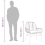 Juego de comedor de jardín 7 pzas con cojines ratán PE marrón von , Gartensets - Ref: Foro24-3334461, Preis: 489,00 €, Rabatt: %