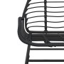 Juego de comedor jardín 5 piezas ratán sintético vidrio negro von , Gartensets - Ref: Foro24-3334437, Preis: 329,40 €, Rabatt: %