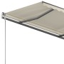 Retractable manual cream freestanding awning 350x250 cm by vidaXL, Awnings - Ref: Foro24-3069717, Price: 349,40 €, Discount: %