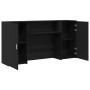 Mostrador de recepción roble negro 200x50x103,5 cm de , Escritorios - Ref: Foro24-3324215, Precio: 299,96 €, Descuento: %