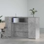 Mostrador de recepción gris hormigón 180x50x103,5 cm von , Schreibtische - Ref: Foro24-3324208, Preis: 260,07 €, Rabatt: %