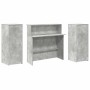 Mostrador de recepción gris hormigón 180x50x103,5 cm von , Schreibtische - Ref: Foro24-3324208, Preis: 260,07 €, Rabatt: %