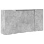Mostrador de recepción gris hormigón 200x50x103,5 cm de , Escritorios - Ref: Foro24-3324217, Precio: 301,11 €, Descuento: %