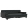 Sofá para niños de cuero sintético negro 90x53x30 cm by , Baby and Toddler Furniture - Ref: Foro24-3196287, Price: 113,32 €, ...