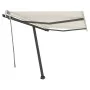 Toldo de pie retráctil manual crema 300x250 cm de vidaXL, Toldos - Ref: Foro24-3069697, Precio: 318,80 €, Descuento: %