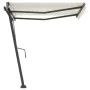 Toldo de pie retráctil manual crema 300x250 cm de vidaXL, Toldos - Ref: Foro24-3069697, Precio: 318,80 €, Descuento: %
