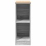 Armario de garaje de madera maciza pino gris Sonoma 30x51x85 cm de , Armarios industriales - Ref: Foro24-860531, Precio: 40,6...