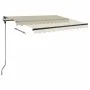 Toldo de pie retráctil manual crema 300x250 cm de vidaXL, Toldos - Ref: Foro24-3069697, Precio: 318,80 €, Descuento: %