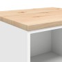 Armario de almacenamiento para garaje blanco 60x51x85 cm de , Armarios industriales - Ref: Foro24-860544, Precio: 69,05 €, De...