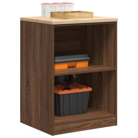 Armario de almacenamiento para garaje roble marrón 60x51x85 cm von , Armarios industriales - Ref: Foro24-860550, Preis: 69,31...